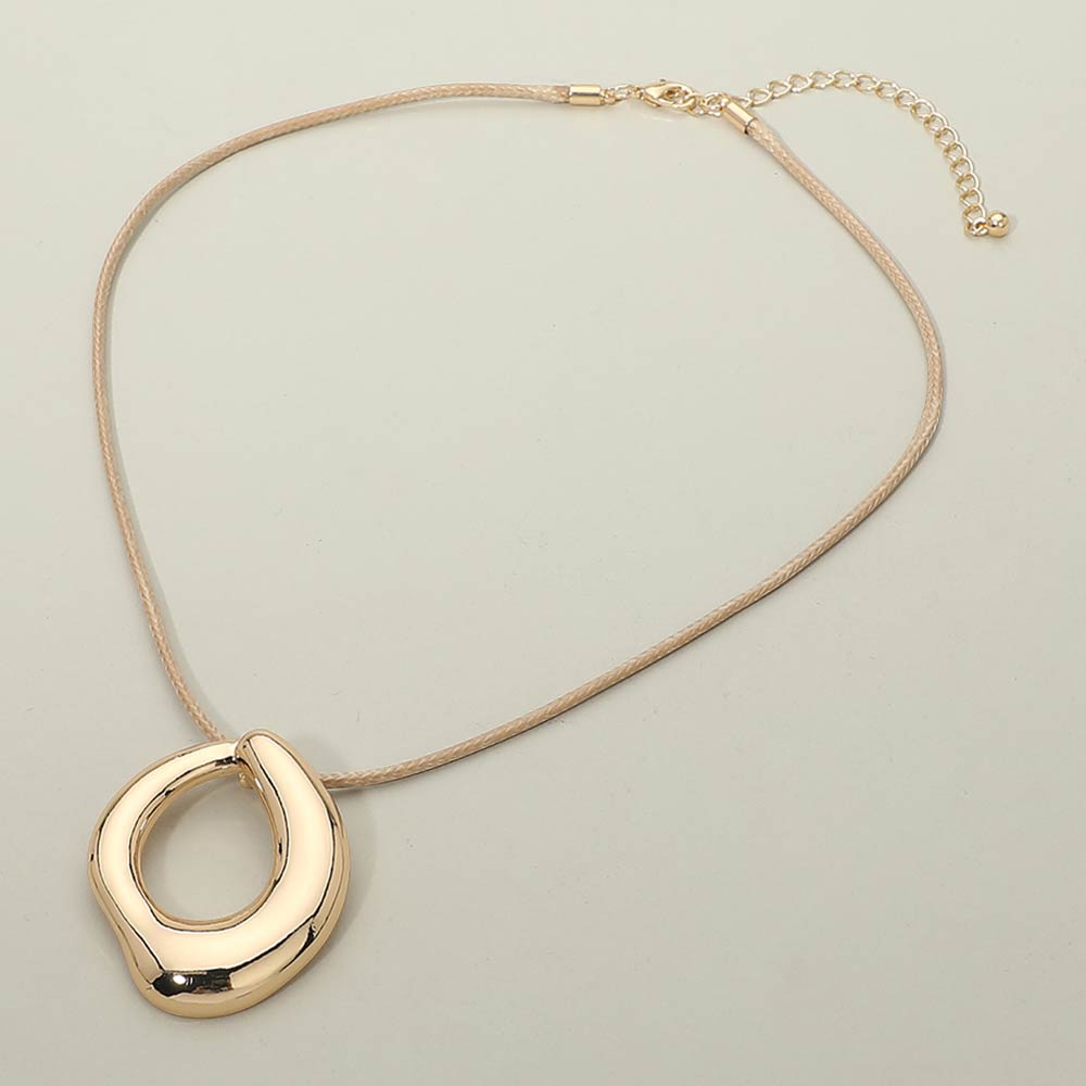 Cord Pendant Necklace