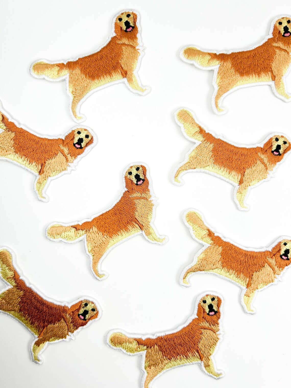 Golden Retriever Iron-On Patch
