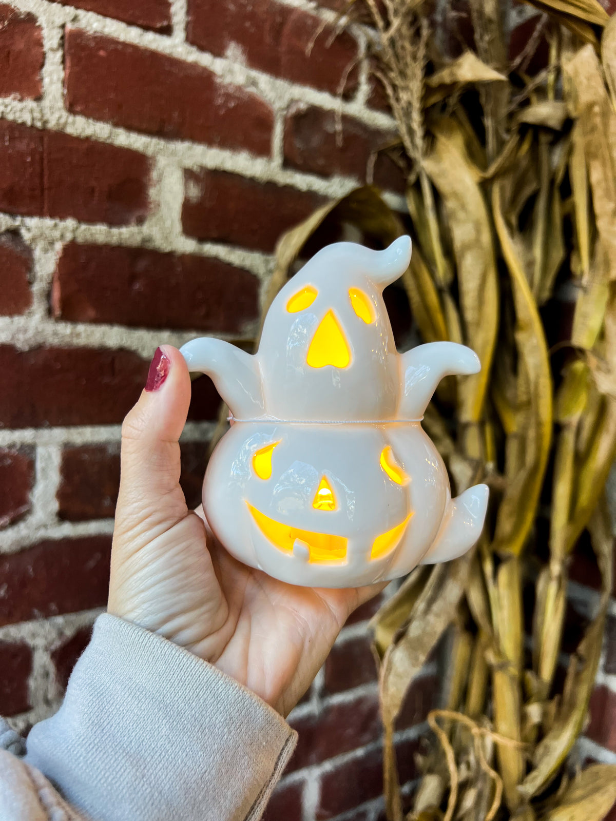 Light Up Ghost Figurine