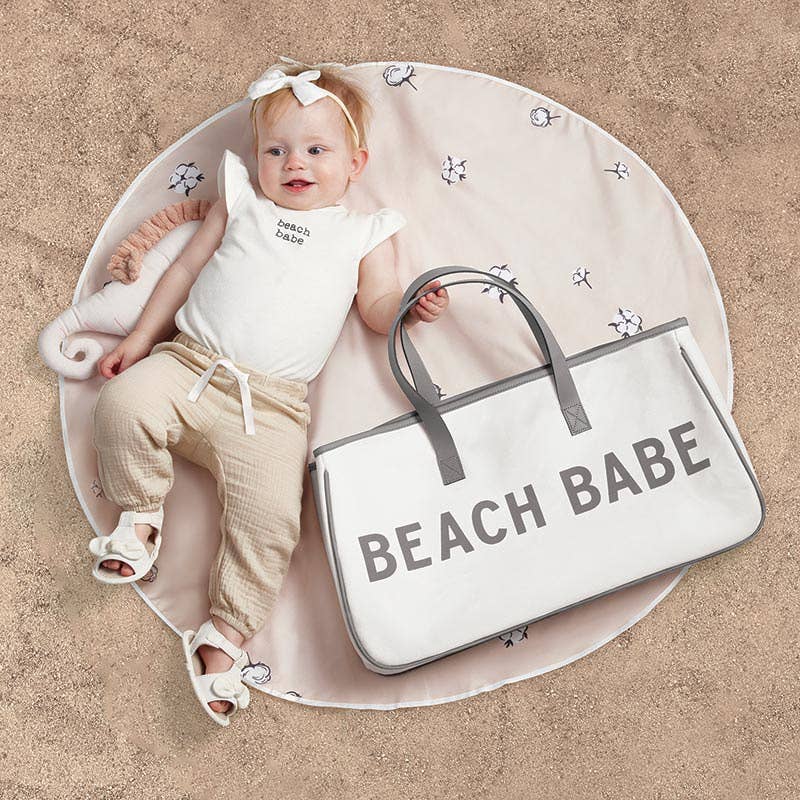 Ruffle Sleeve Snapshirt - Beach Babe: 6-12 mo