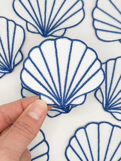 Seashell Embroidered Patch