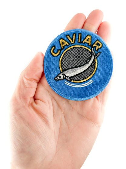 Caviar Embroidered Patch