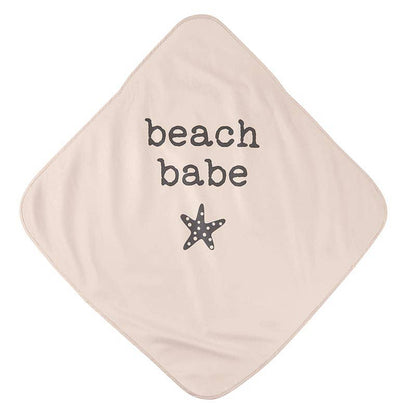 Quick Dry Baby Beach Towel with Hood - Beach Babe
