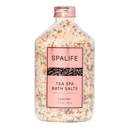 Effervescent Mineral Bath Salt l Lavender Scent