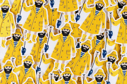 Old Salt Fisherman Patch