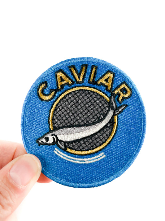 Caviar Embroidered Patch