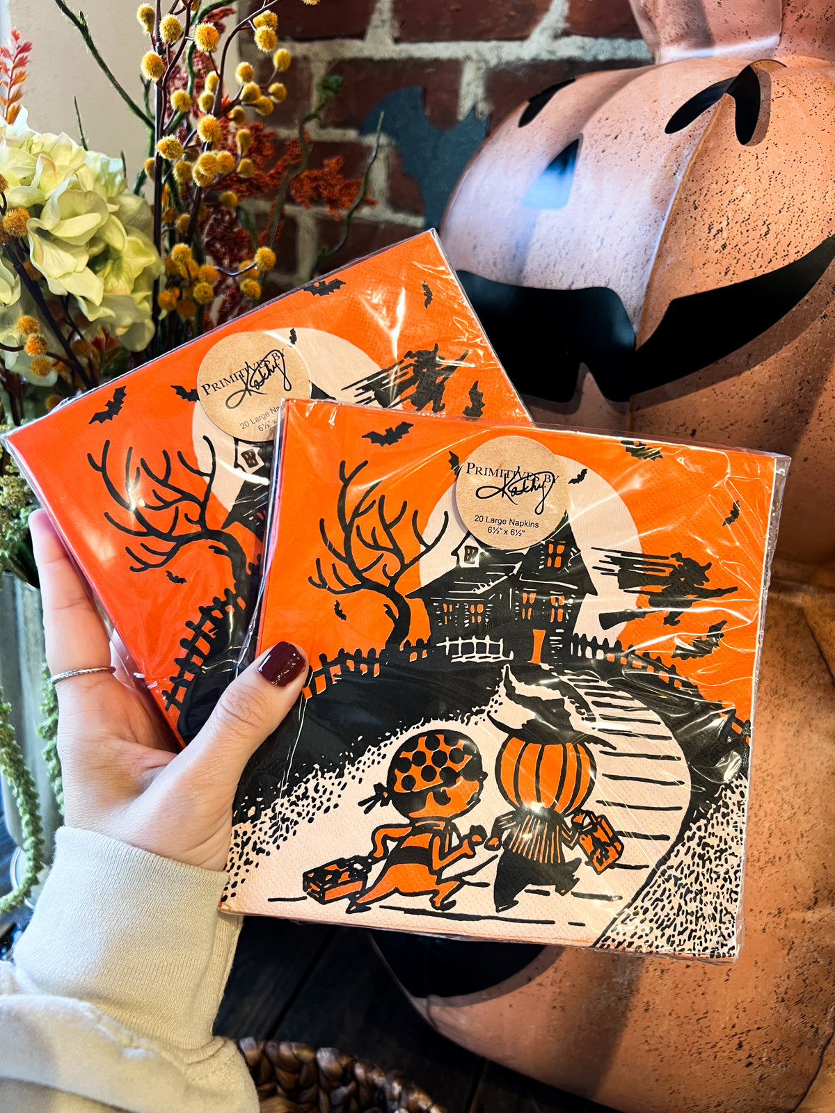 Vintage Halloween Napkins