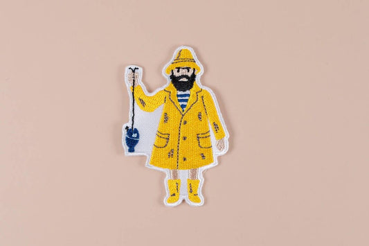 Old Salt Fisherman Patch