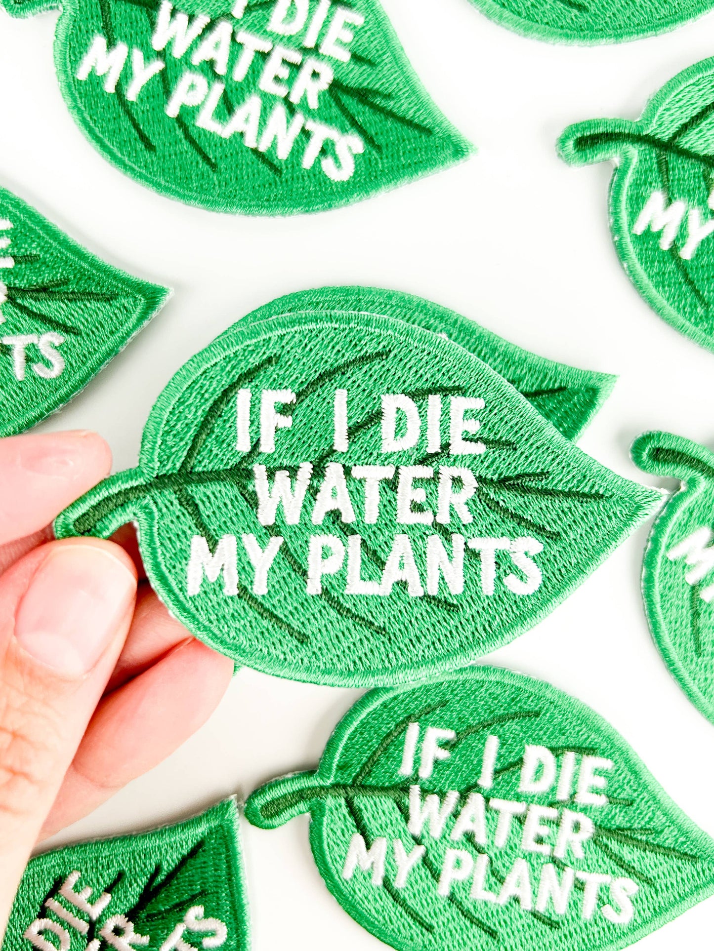 If I Die Water My Plants Patch