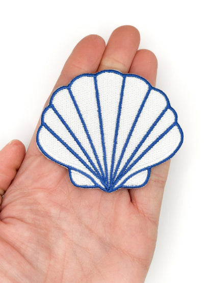 Seashell Embroidered Patch