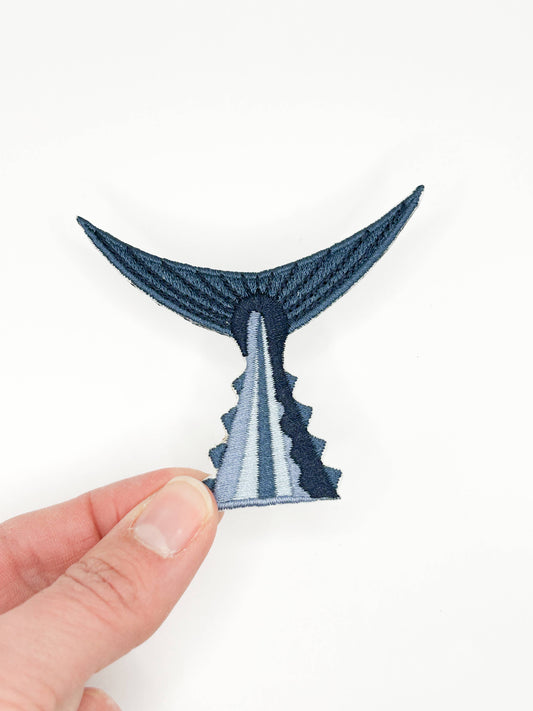 Tuna Tail Embroidered Patch
