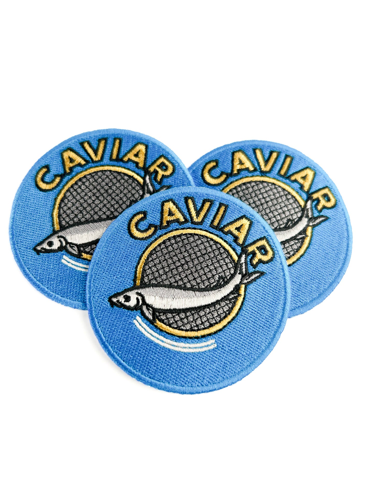 Caviar Embroidered Patch