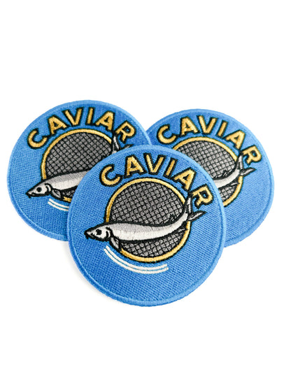 Caviar Embroidered Patch