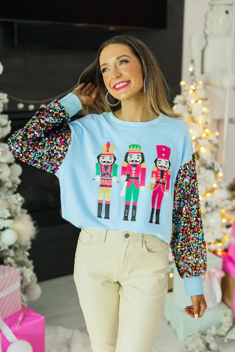 Confetti Nutcracker Sweater Preorder