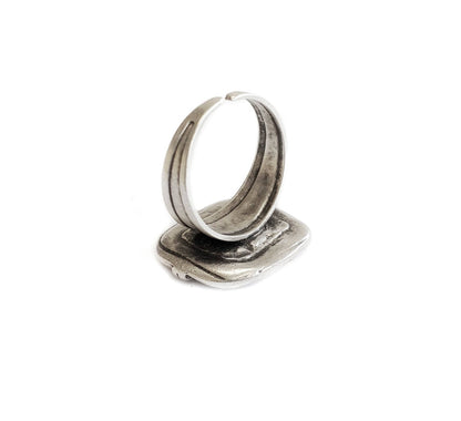 Handmade Pewter Ring