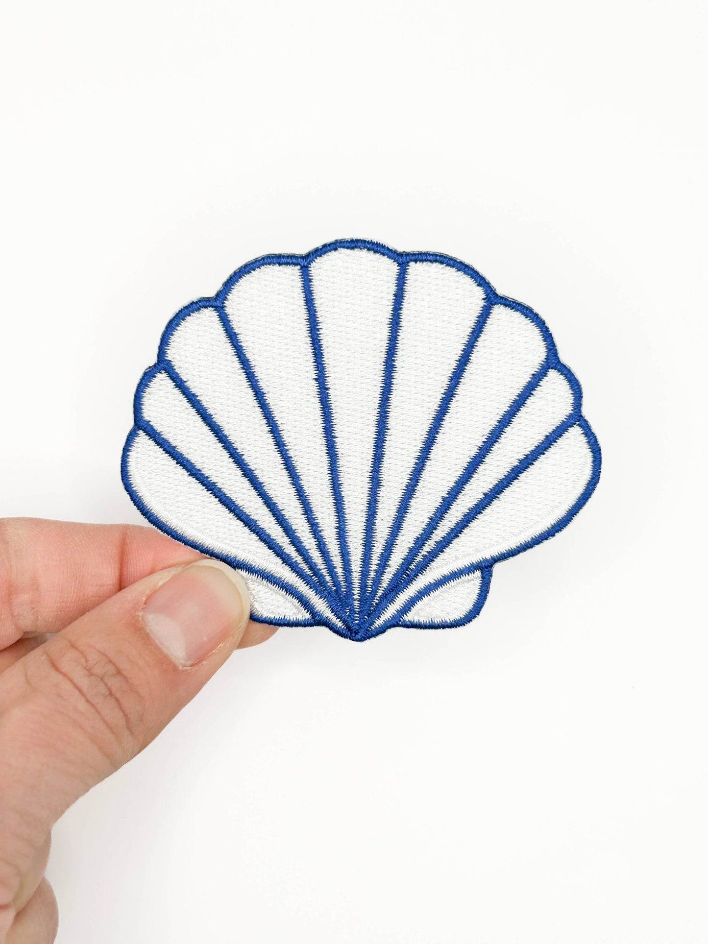 Seashell Embroidered Patch
