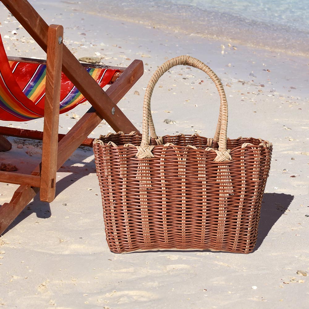 Basket Weave Tote Bag