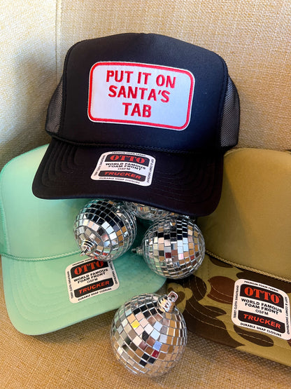 Put It On Santas Tab Trucker Hat