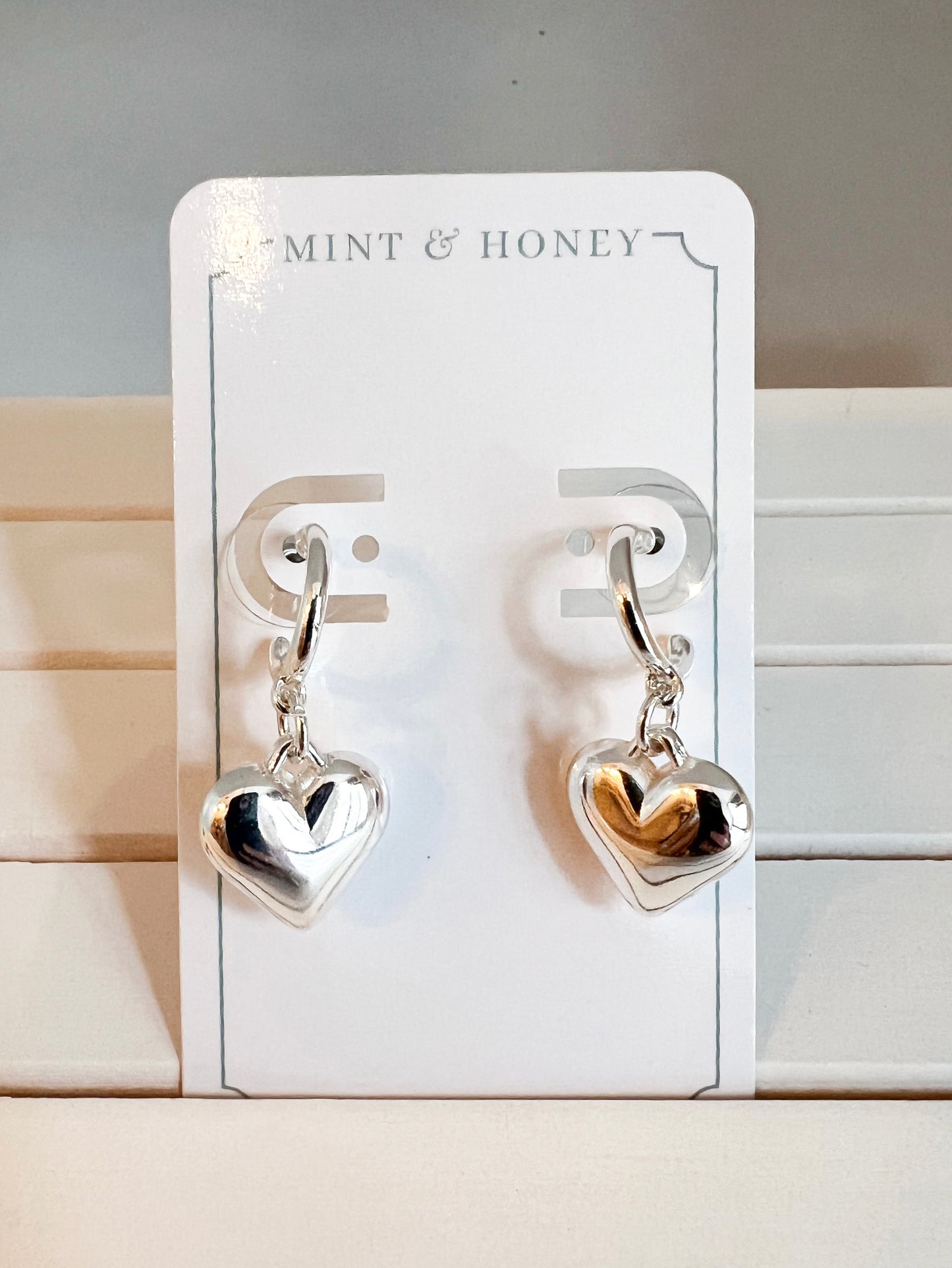 Heart Charm Earrings