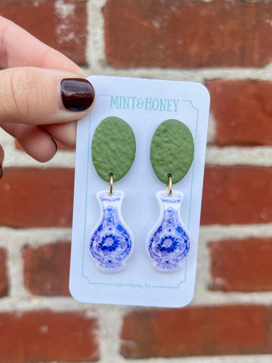 Chinoiserie Topiary Earrings