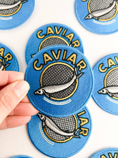 Caviar Embroidered Patch