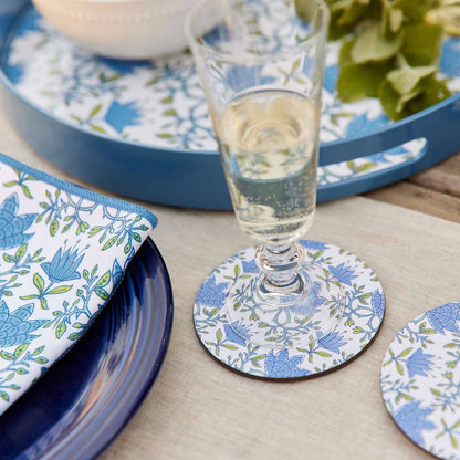 TILLY Round Coasters, set of 4