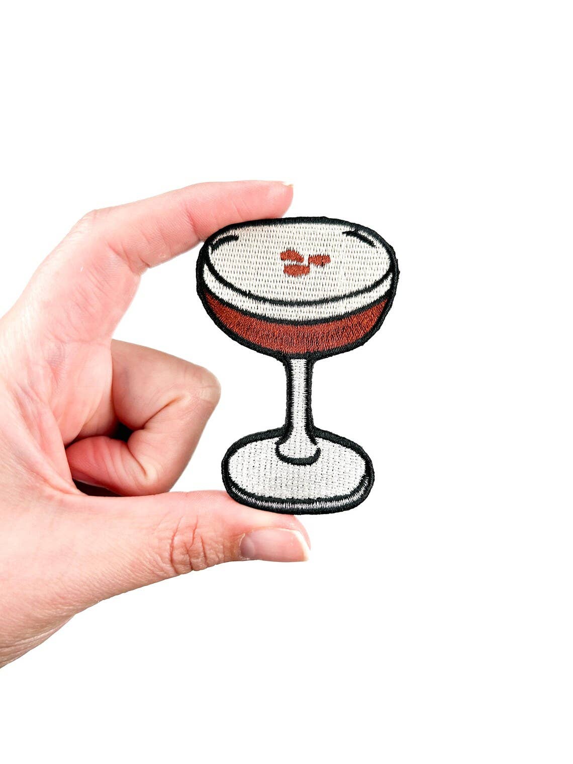 Espresso Martini Iron-On Patch