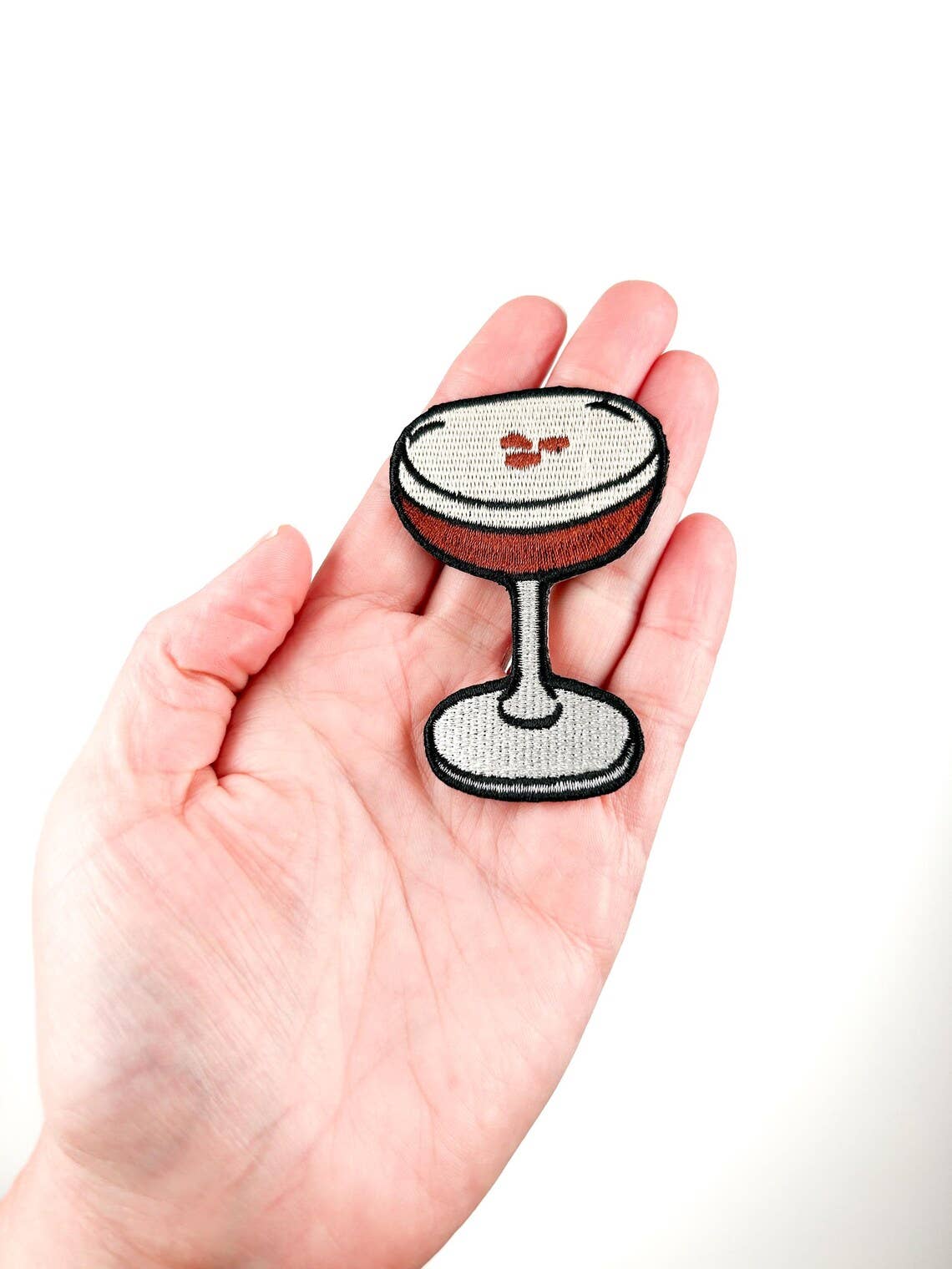 Espresso Martini Iron-On Patch