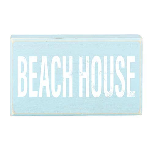 6x3.5 Blu Box Sign-Beach House