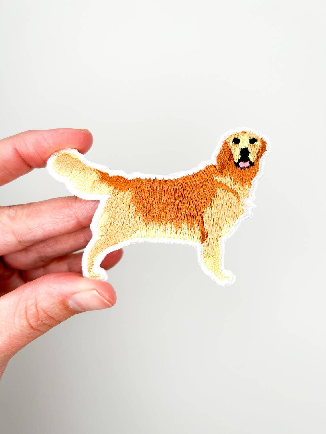 Golden Retriever Iron-On Patch