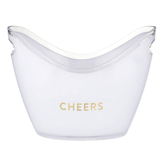 Acrylic Beverage Bucket - Cheers