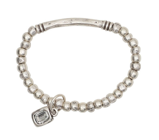Handmade Pewter Bracelet